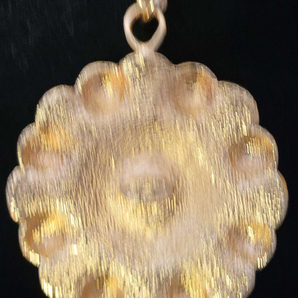 94P Chanel Icon medallion necklace