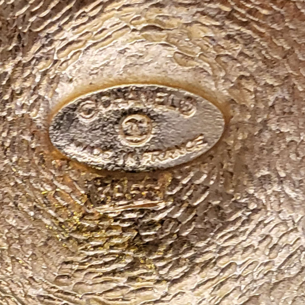 Vintage Chanel double chain gold belt